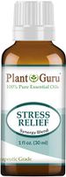 Stress Relief Essential Oil Blend 1 oz / 30 ml 100% Pure, Undiluted, Therapeutic Grade. Anxiety, Depression, Relaxation, Boost Mood, Uplifting, Calming, Aromatherapy, Diffuser.