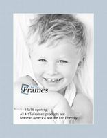14x19 Fountain Blue / Baby Blue Custom Mat for Picture Frame with 10x15 opening size (Mat Only, Frame NOT Included)
