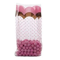 Pink Cello Bags 3-1/2" X 2" X 7 1/2" Halloween - 1.2 mil Thick