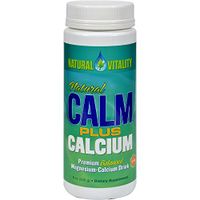 Natural Vitality Calm Plus Calcium, 8 Ounce -- 3 per case