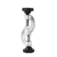 Thermometer Clamp (with Boss Head) for Lab Retort Stand BOSS Head Clamps Holder Metal Grip Support High Q