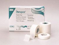 MCK38152201 - 3m Medical Tape 3M Durapore Silk-Like Fabric 1/2 Inch X 10 Yards NonSterile