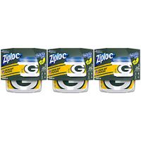 Ziploc Food Storage Meal Prep Containers, Small, 2 Count, Pack of 3 (6 Total Containers), Twist N Loc- NFL Green Bay Packers