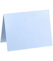 A7 Folded Card (5 1/8 x 7) - Baby Blue (250 Qty.)