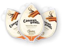 Cinnamon Vanilla All Natural Soy Wax Melts 3 Pack - 3 Highly Scented 3 Oz. Bars - Made with Responsibly Sourced Soy and Natural Fragrance Oils - Phthalate & Paraffin Free, Vegan, Non-Toxic