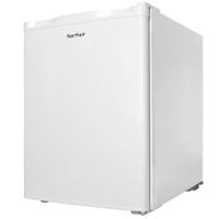 Northair Upright Freezer with 2.1 Cubic Feet Capacity, Compact Reversible Single Door Table Top Mini Freezers for Ice Cream/Breast Milk/Sea Food, Removable Shelf, Adjustable Thermostat
