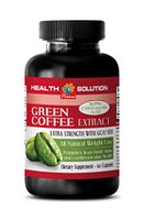 Fat Burner Energy Pills - Green Coffee Bean Extract - Extra Strength with GCA 800 - Green Coffee antioxidant - 1 Bottle (60 Capsules)