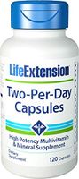 Life Extension Two-Per-Day Capsules Super-Potent Multivitamin & Mineral Supplement 120 Capsules