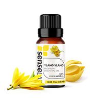 Ylang-Ylang Essential Oil - Made in India - 100% Pure Extract Ylang-Ylang Oil Therapeutic Grade (0.33 Fl Oz / 10 ml)