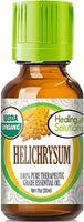 Organic Helichrysum Essential Oil (100% Pure - USDA Certified Organic) Best Therapeutic Grade Essential Oil - 30ml