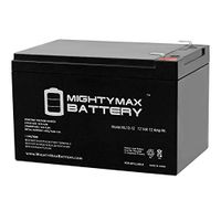 Mighty Max Battery 12V 12Ah F2 Wheelchair Scooter Battery Replaces ToPin TP12-12 Brand Product