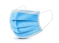 Disposable Hanging with ma-sk Three Layers of Protection for dust and Personal Health Protection (50pcs)