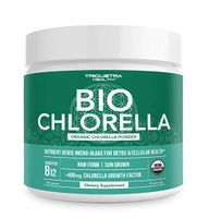 Organic Chlorella Powder - 4 Organic Certifications, Raw Form & Sun Grown | Guaranteed Best Source of Chlorella, Maximum Nutrient & CGF Levels (Chlorella Growth Factor) - 75 Servings