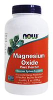 NOW  Magnesium Oxide Powder, 8-Ounce (Pack of 2)
