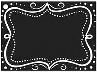 All Occasion Theme Gift Tag - Pack of 6 - Chalkboard Borders