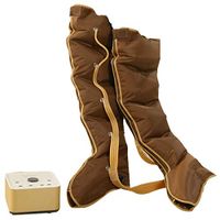 GZMAEHKC Sequential Compression Heating Function Massager Machine - Leg Lymphedema, Circulation & Swelling - Air Therapy Recovery Massage Foot Wraps Boots