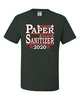 Go All Out XX-Large Forest Green Adult Toilet Paper Hand Sanitizer 2020 Presidential Ticket T-Shirt