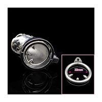 Constraint Portable Public Stealth Lock, Comfortable Sleek Toy for Relaxing Emotions, Snake-Shaped Domineering Male Cage SDFERQB (Size : Separate Anti-Off Ring 33mm)