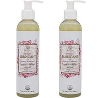 Massage Oil & Personal Lubricant Organic - (2 Pack) Natural Lube For Men and Women With Extra Nourishing, Hydrating, Soothing Ingredients Era-Organics