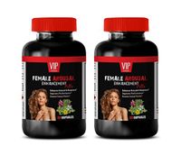 libido Boosting for Women - Female Arousal Enhancement Pills - panax Ginseng and maca - 2 Bottles 120 Capsules
