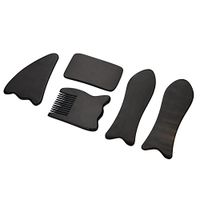 Gua Sha Scraping Massage Tool, Chinese Hand Made Board for Facial, Ankle, Neck Massage Tools Kit