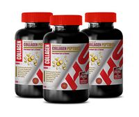 Bone and Joint Health Supplements - Collagen 3000MG HYDROLYZED PEPTIDES - Type I & III (Bovine) - Collagen peptides for Joints - 3 Bottles 360 Capsules