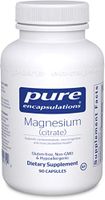 Pure Encapsulations - Magnesium (Citrate) - Hypoallergenic Supplement Supports Nutrient Utilization and Physiological Functions - 90 Capsules