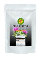 Organic Milk Thistle 80% SILYMARIN 50 Grams Premium High Potency: USDA Certified Organic. Feel The Difference!
