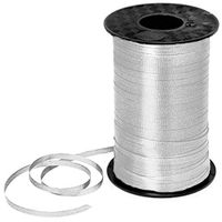 PMU Curling Ribbon 3/16" Inch X 500 Yards Silver (1/Pkg) Pkg/1