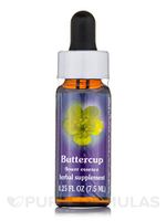 Flower Essence Services Supplement Dropper, Buttercup, 0.25 Ounce