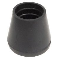 Protective Leg Tip, Slipon, Rd, 55/64", PK25