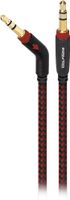 Audioquest Wolfwire 3ft 3.5mm Stereo Audio Cable Premium Wwaudio3r Black/red