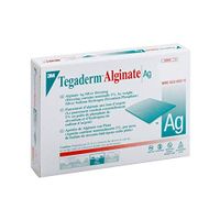 3M Tegaderm Alginate AG Silver Dressing, 4" x 5", Box of 10