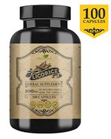 Licorice Root |Glycyrrhiza glabra| 100 Capsules (Non-GMO & Gluten Free) - Supports Digestive & Respiratory Function | Promotes a Healthy Stomach Lining