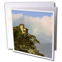 3dRose Italy, Portofino, Mediteranean coast - EU16 KWI0003 - Kymri Wilt - Greeting Cards, 6 x 6 inches, set of 12 (gc_82120_2)