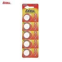 Detectorcatty 5pcs EXCELL 3V Lithium Button Cell CR2032 Replacement Coin Cell for Electronic Scale & Car Key & Remote Control