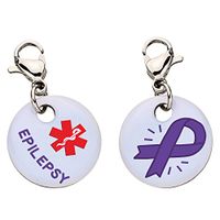 Epilepsy Snap-On Bracelet Charm-Parent (Stainless Steel)