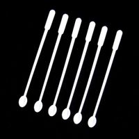 Plastic coffee spoons 5" Lightweight 100 pieces per pack. (Pack of 2) Product of Thailand