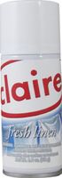 Claire C-221 1.8 Oz. Fresh Linen Micro-Metered Air Freshener Aerosol Can (Case of 12)
