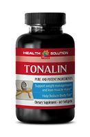 Belly Fat Burner Pills Best Seller - TONALIN 1250MG - Pure and Potential Ingredients - cla core Fat Burner - 1 Bottle (90 Softgels)