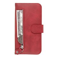 NEXCURIO LG K40 /LG K12+ (K12 Plus) /LG X4 (2019) Wallet Case with Card Holder Folding Kickstand Magnetic Leather Case Shockproof Flip Cover for LG K40/K12+ (K12Plus) - NEYYO070240 Red
