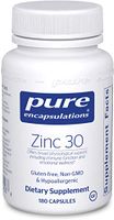 Pure Encapsulations - Zinc 30 - Zinc Picolinate (30 mg.) Highly Absorbable Hypoallergenic Supplement for Immune Support - 180 Capsules