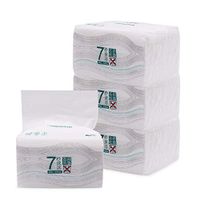 Adealink Clean Soft Paper Extraction Tissue Wood Pulp Paper 150 Pumping 3-ply for Home Office Toilet