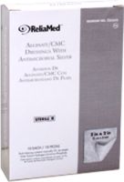 ReliaMed Silver Alginate/CMC Dressings 2" x 2" Pad (10/Box) (Box of 10 Each)