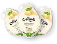 White Chocolate Mint All Natural Soy Wax Melts 3 Pack - 3 Highly Scented 3 Oz. Bars - Made with Responsibly Sourced Soy and Essential Fragrance Oils - Phthalate & Paraffin Free, Vegan, Non-Toxic