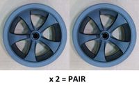 Front Wheels (Pair) 8"" Grey for NOVA 330/332/348/349/352 Starting SER # for 330B: 1103330B0