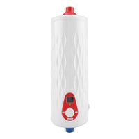 Boquite Water Heater, Instant Water Heater, Mini Instant Electric Water Heater Tankless Shower Hot Water System Kitchen(White)