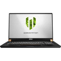 MSI WS75 9TL-497 17.3" FHD Thin and Light Mobile Workstation Intel Core i7-9750H Quadro RTX 4000 32GB 512G NVMe SSD Win10 Pro TPM2.0 TB3 Fingerprint