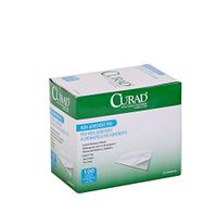 Curad Non-Adherent Pads, Sterile, 2" x 3", Pack of 100