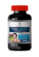 libido Booster for Women Horny Goat Weed Extract - Female Arousal Enhancement Pills - Premium Complex - Improves Performance - Horny Goat Weed Herbal Complex Extract - 1 Bottle 60 Capsules